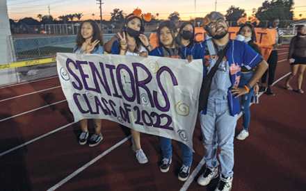Students at Camelback High School showed their campus spirit during the school’s recent Homecoming celebration, which included a parade, music, games, a tailgate and other activities (photo courtesy of Camelback High School).