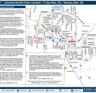 Scheduled closures or restrictions along Phoenix-area freeways, March 25–28