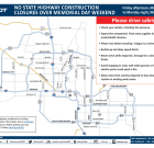 No holiday weekend closures along state highways, May 27–30