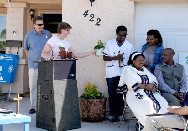 Habitat home ready for move in