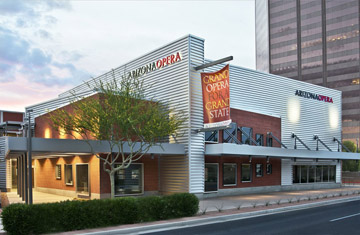 Arizona Opera celebrates the opening of its new center with a Grand Opening Weekend of activities and previews, Oct. 4-5.