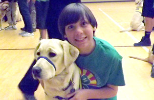 Local youth learn about dog training