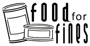 Pay library fines with food donation