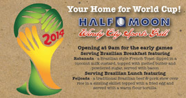 Watch the World Cup, dine on Brazilian fare