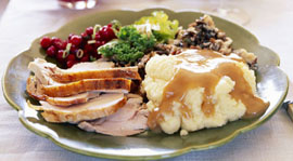 Enjoy Thanksgiving meal in September
