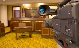Free program looks at cameras in court