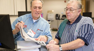 Tax Aid volunteers help seniors save money