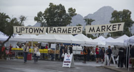 Farmers market moves inside
