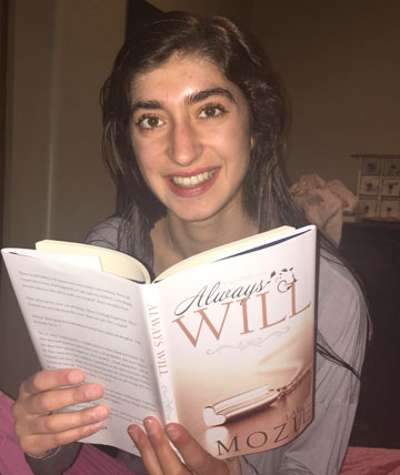 North Central teen Lalae Mozie—who prefers to be identified by her pen name—has published her second novel in just three years (submitted photo).