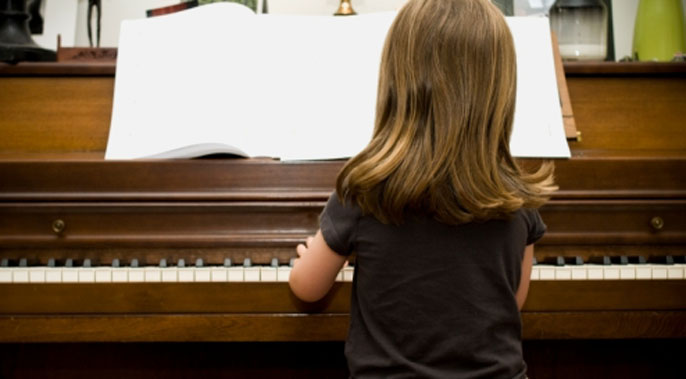 Piano lessons begin in January
