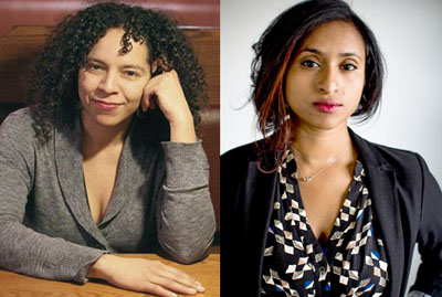 Poets Francine J. Harris (left) and Tarfia Faizullah will share their work during First Friday on Sept. 4 at the Phoenix Art Museum (submitted photos).