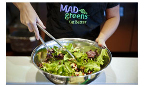 MAD Greens lets you customize your salads