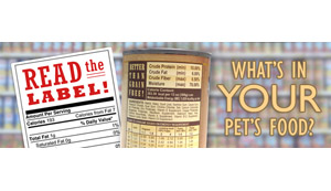 How to interpret pet food labels