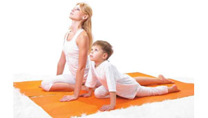 Yoga, storytime for adults and tots