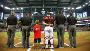 Kids can take the field with D-backs players