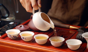 Observe and sample tea ceremonies