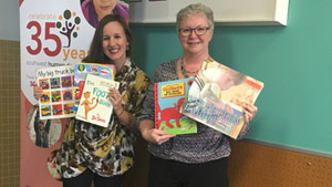 Service group donates books for early literacy