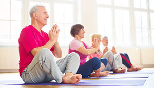 Yoga for cancer survivors, family