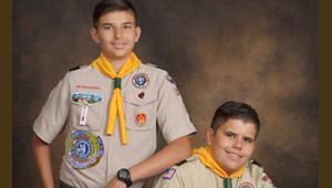 Brothers earn Eagle Scout rankings