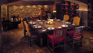‘Cool’ dining in underground cellar