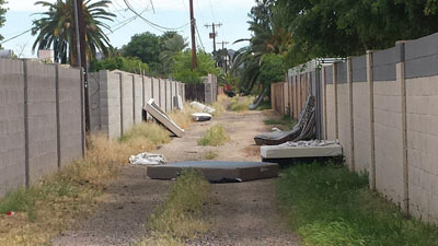 Closing off alleys will cost residents