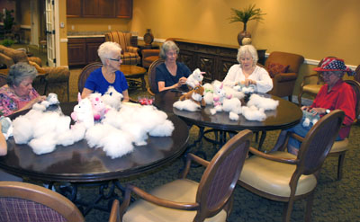 Stuffed pets bring ‘Sunshine’ to seniors