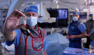 View a live surgery during heart seminar