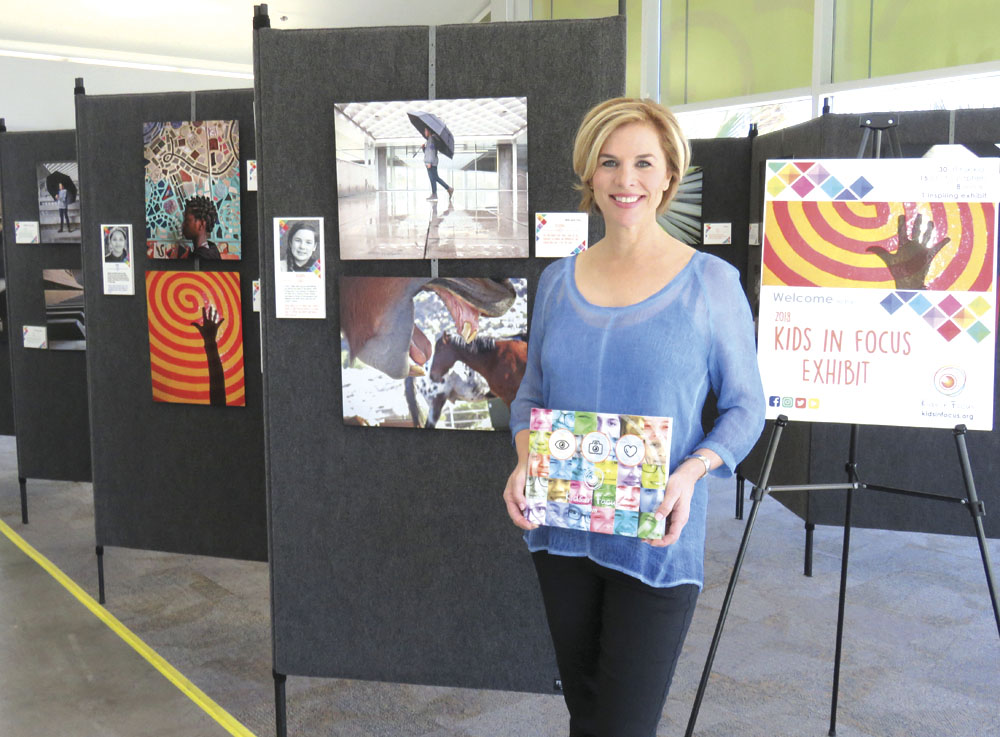 Exhibit features works by at-risk youth