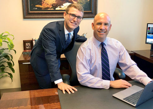 Father and son team up at Merrill Lynch