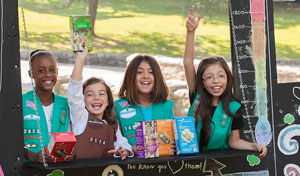 Girl Scout cookies sold through March 3