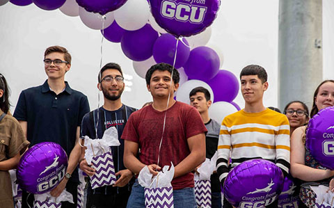 Students surprised with GCU scholarships