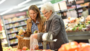 Grocery stores reserve seniors shopping hours