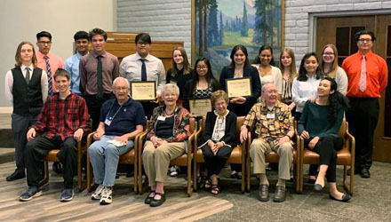 WHS students honored at Beatitudes luncheon