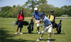 Itty Bitty Open to teach kids golf