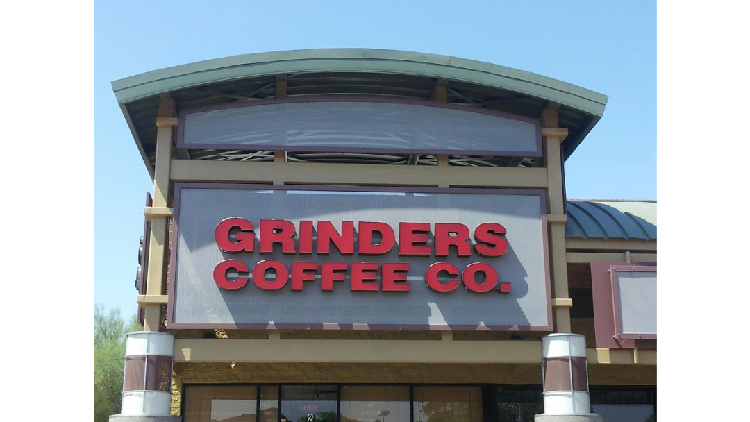 Grinders Coffee Co. reopens after fire