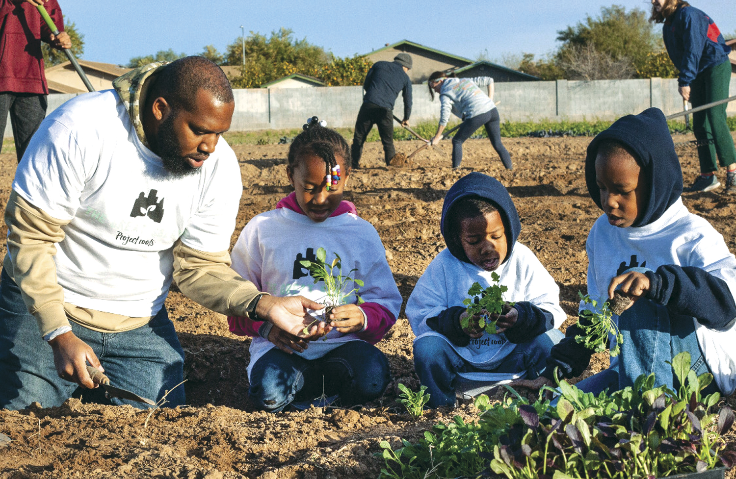 Growing gardens to help those in need