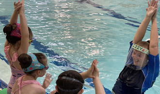 Babies, kids can learn to swim at Hubbard