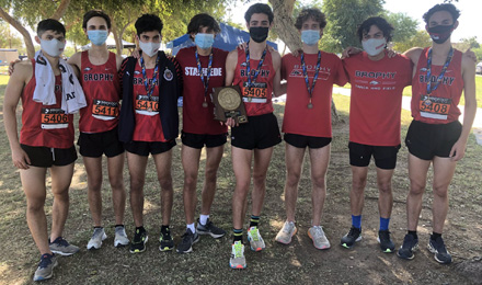 Brophy cross country team earns state title