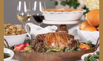 Let AJ’s Fine Foods prepare your holiday feast