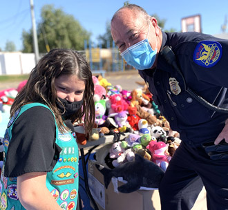 PCP student collects toys to comfort kids