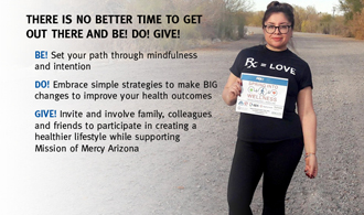 Improve your health and help others in challenge