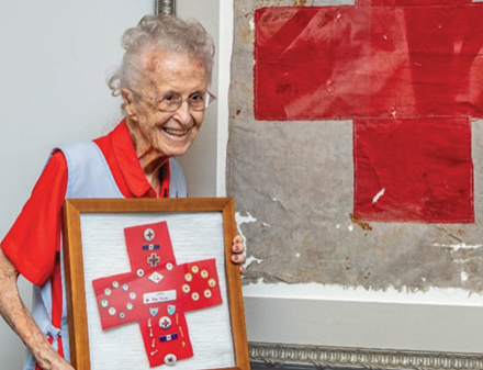 Centenarian is 80-year volunteer
