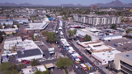 The 19th annaul M7 Street Fair, which celebrates the diversity of the Melrose District and spans over half a mile, will take place on Saturday March 5, along 7th Avenue from Indian School Road to Campbell Avenue (photo courtesy of Seventh Avenue Merchants Association).
