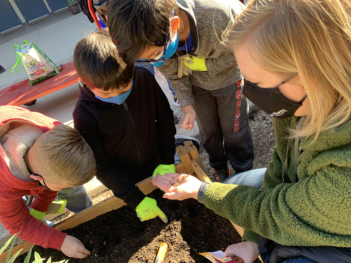 Nominate a local elementary school to receive a learning garden