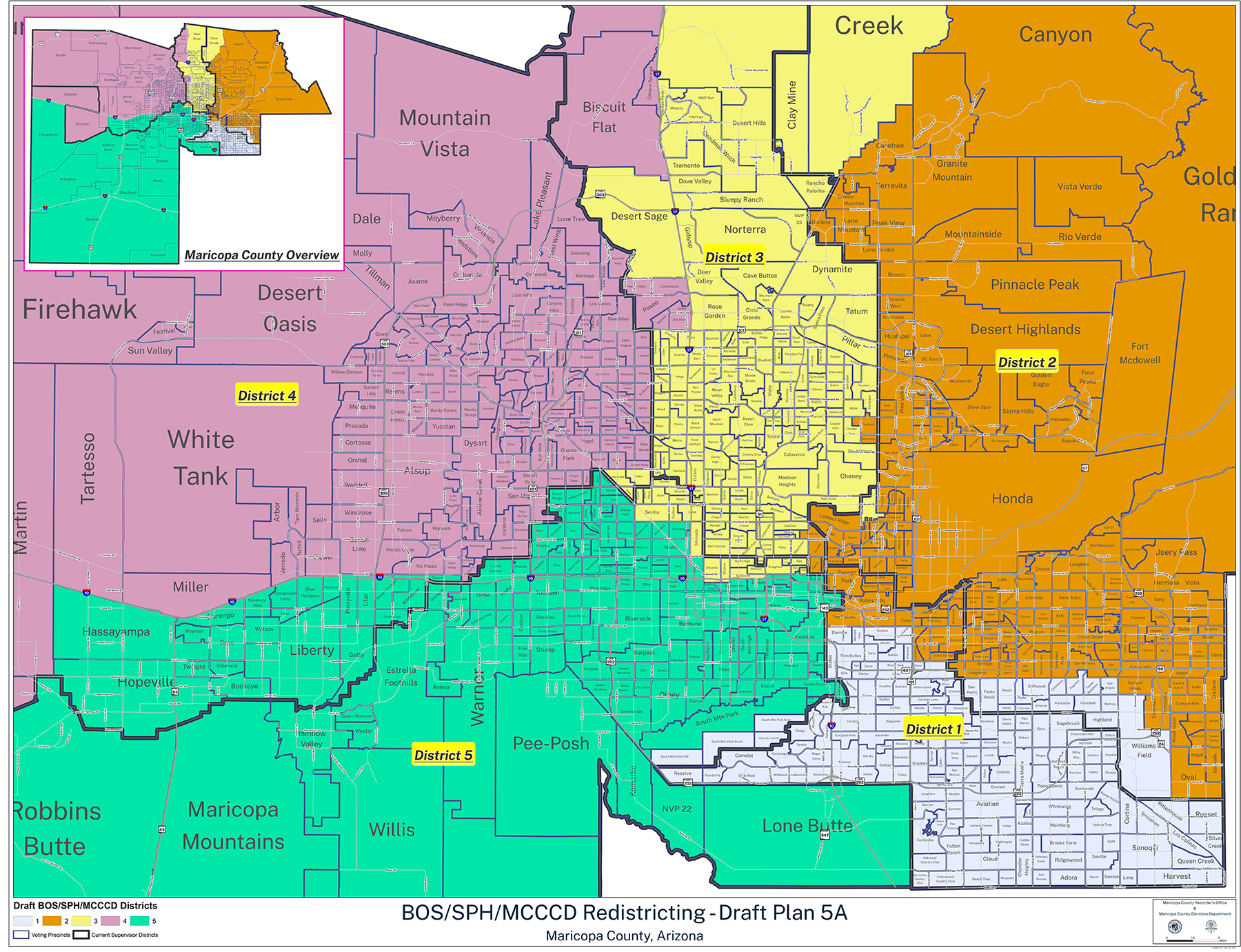 New county supervisorial district map approved