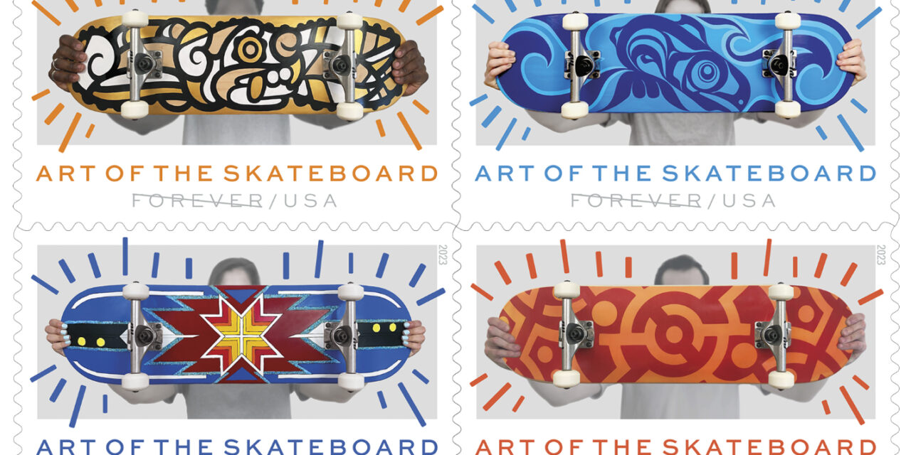 USPS skateboard stamps to be unveiled at PHXAM 2023