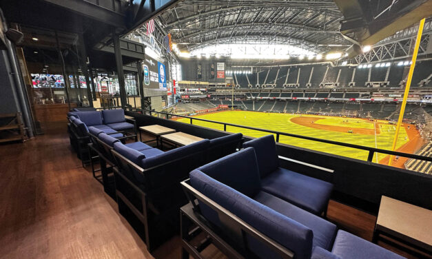 Cocktail lounge debuts at Chase Field