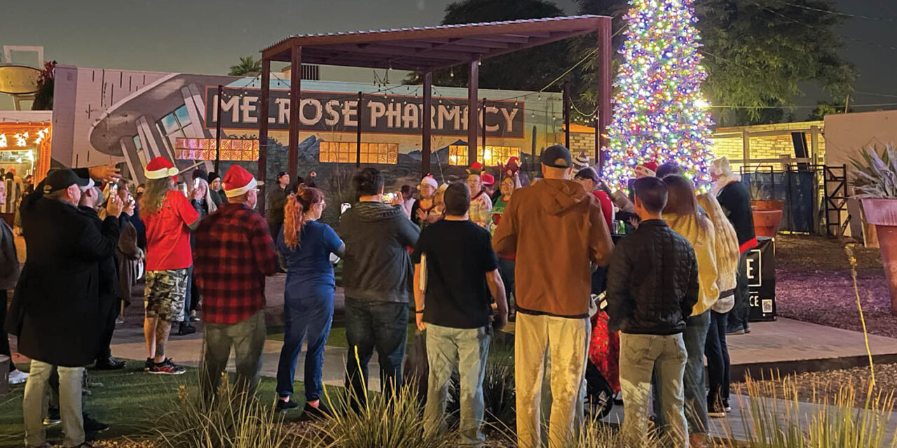Melrose spreads holiday cheer