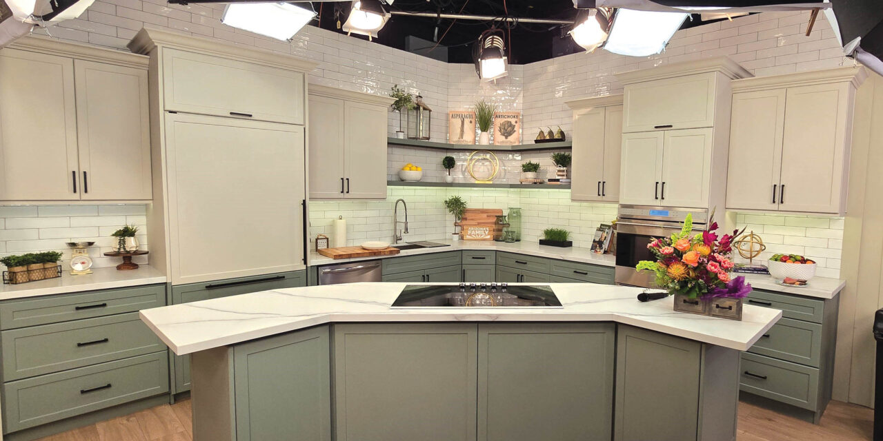 Local remodeler updates TV kitchen set