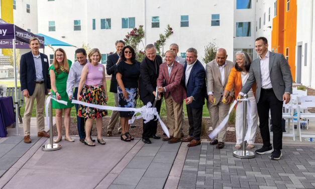 Affordable housing community opens
